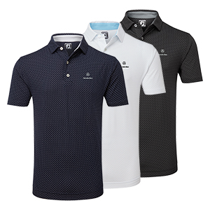 FootJoy Stretch Lisle Dot Print Shirt